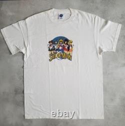 Vintage 90s Sailor Moon Anime T-shirt L Made in USA Super Sports Rare 1998