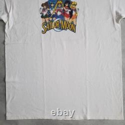 Vintage 90s Sailor Moon Anime T-shirt L Made in USA Super Sports Rare 1998