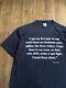 Vintage 90s Super Rare Phillip Knight Adidas Quote T-Shirt XL