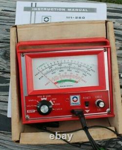 Vintage AC Delco 70s Engine tune-up tester meter auto service gm street rat rod