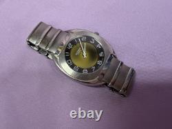 Vintage Authentic Hermes Paris Mens Quartz Watch Super Rare Read Descrip G3D