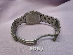 Vintage Authentic Hermes Paris Mens Quartz Watch Super Rare Read Descrip G3D