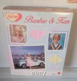 Vintage BANDAI / MATTEL Barbie & Ken Wedding Japan MiB Super Rare Doll 1990 Box