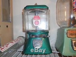 Vintage BLOYD Lucky Boy GUMBALL CANDY PEANUT Vendor Machine SUPER RARE GLOBE