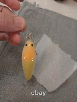 Vintage Bagley Db3 Crankbait New Super Rare Htf Parakeet One Hook Mark