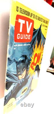 Vintage Batman T V Guide 1966 Original Super Rare High Grade