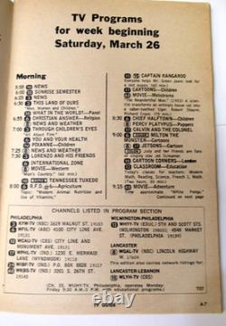 Vintage Batman T V Guide 1966 Original Super Rare High Grade