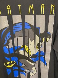 Vintage Batman the Animated Series Grail Spell Out Solo DC Tag XL Super RARE