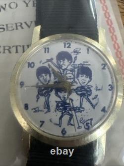 Vintage Beatles Manual Wind Wrist Watch NEW OLD STOCK ASA Watch Super Rare 60's