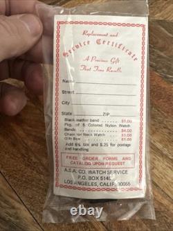 Vintage Beatles Manual Wind Wrist Watch NEW OLD STOCK ASA Watch Super Rare 60's