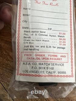 Vintage Beatles Manual Wind Wrist Watch NEW OLD STOCK ASA Watch Super Rare 60's