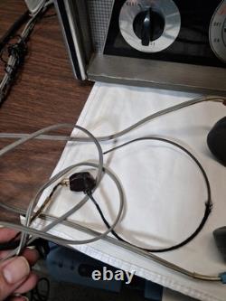 Vintage Beltone Audiometer Model 10A Hearing Test Roll Top SUPER RARE TESTED