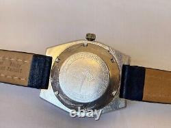 Vintage Camy Watch Jump Hour Automatic Blue Super Rare Working Tenor Dorly 1970s