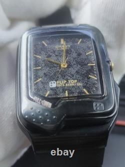 Vintage Casio FTP-30 FLIP-TOP Databank Calculator Watch (1990s) SUPER RARE