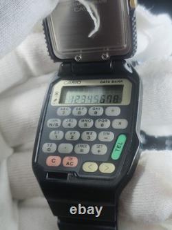 Vintage Casio FTP-30 FLIP-TOP Databank Calculator Watch (1990s) SUPER RARE