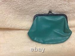 Vintage DEMalorySuper RARE Vintage 1960s dark Navy Blue Handbag leather MCM