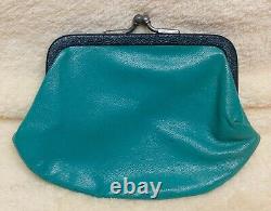 Vintage DEMalorySuper RARE Vintage 1960s dark Navy Blue Handbag leather MCM