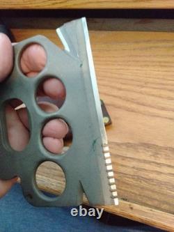 Vintage Dale Rogers Rescue Survival Knife Safety Tool Belt Cutter Super Rare
