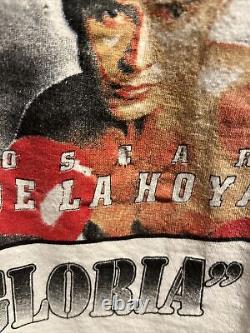 Vintage De La Hoya vs Chavez Super Champs Boxing T Shirt XL VERY RARE