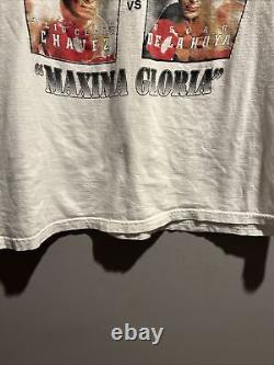 Vintage De La Hoya vs Chavez Super Champs Boxing T Shirt XL VERY RARE