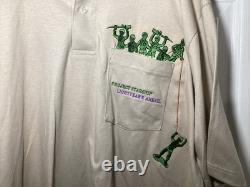 Vintage Disney Toy Story Polo Shirt Super Rare New Promotional Product Large