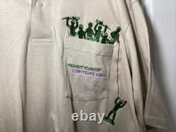 Vintage Disney Toy Story Polo Shirt Super Rare New Promotional Product Large