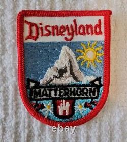 Vintage Disneyland Matterhorn Patch Super Rare