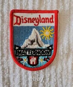 Vintage Disneyland Matterhorn Patch Super Rare