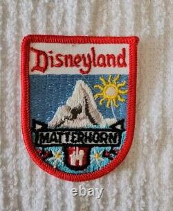 Vintage Disneyland Matterhorn Patch Super Rare