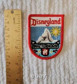 Vintage Disneyland Matterhorn Patch Super Rare