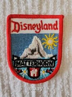 Vintage Disneyland Matterhorn Patch Super Rare