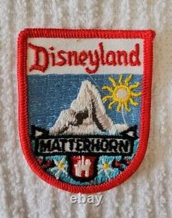 Vintage Disneyland Matterhorn Patch Super Rare