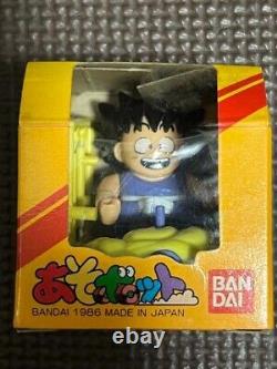 Vintage Dragon Ball Asobot Bandai Son Goku Figure 1986 Super Rare from Japan