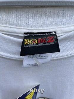 Vintage Dragon Ball Z Rare Anime Shirt Dbz Super Saiyan Vegeta Size 2xl Nwt