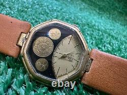 Vintage Earth Quartz Watch Special Edition Kingdom Saudi Arabia Super Rare 31mm