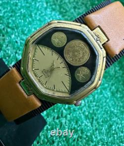 Vintage Earth Quartz Watch Special Edition Kingdom Saudi Arabia Super Rare 31mm