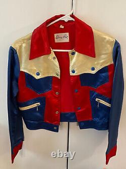 Vintage Elaine Post New York Womens Small Jacket polyester 1970s RARE (12)