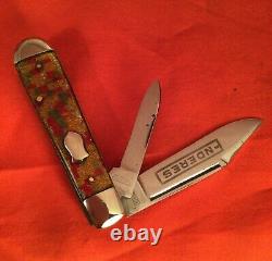 Vintage Enderes pocket knife 1920s super rare Christmas tree celluloid antique