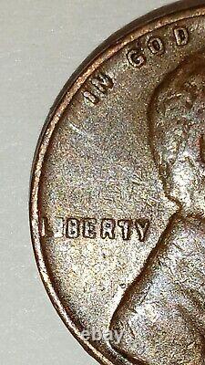 Vintage Error Doubling 1944 D Wheat Penny Super Rare Wheat Penny missing Letter