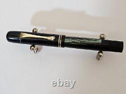 Vintage Fountain Pen Pelikan 100 Drp Super Rare Metal Nib Germany! (bf25)