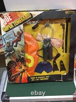 Vintage GI JOE SUPER JOE SUPER TEMERARIOS VERI-Li Rare