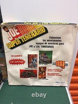 Vintage GI JOE SUPER JOE SUPER TEMERARIOS VERI-Li Rare