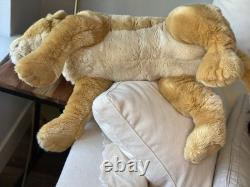 Vintage GUND Caspian Jumbo Giant Lioness plush 38 Retired Super Rare #31087 HTF
