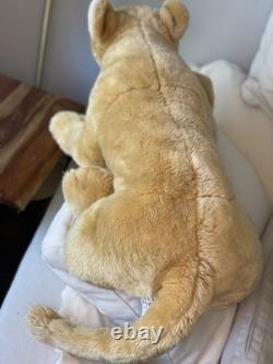 Vintage GUND Caspian Jumbo Giant Lioness plush 38 Retired Super Rare #31087 HTF