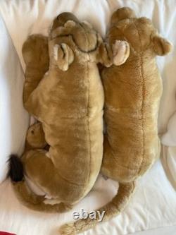 Vintage GUND Caspian Jumbo Giant Lioness plush 38 Retired Super Rare #31087 HTF