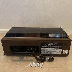 Vintage General Electric GE Automatic Cassette Changer Deck Radio Super Rare