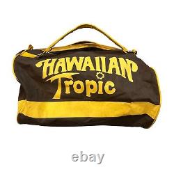 Vintage Hawaiian Tropic Travel Duffel Bag Super RARE