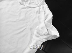 Vintage Helmut Lang Italy vintage 1998 90's White Womens tshirt S RARE