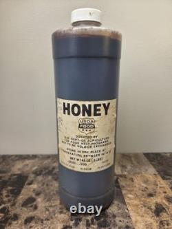 Vintage Honey New Sealed Original USDA Full Bottle Super Rare 1960s