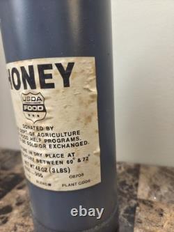 Vintage Honey New Sealed Original USDA Full Bottle Super Rare 1960s